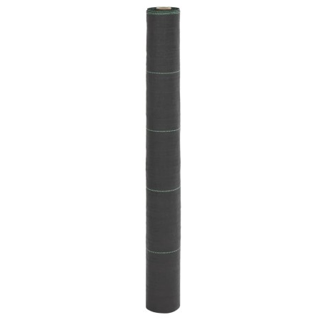 vidaXL Unkrautvlies Schwarz 1x50 m PP