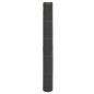 vidaXL Unkrautvlies Schwarz 1x50 m PP vidaXL Unkrautvlies Schwarz 1x50 m PP