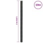 vidaXL Unkrautvlies Schwarz 2x10 m PP vidaXL Unkrautvlies Schwarz 2x10 m PP