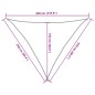 vidaXL Sonnensegel Hellgrau 2,5x2,5x3,5 m 100% Polyester Oxford vidaXL Sonnensegel Hellgrau 2,5x2,5x3,5 m 100% Polyester Oxford