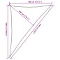 vidaXL Sonnensegel Hellgrau 4x5x6,4 m 100% Polyester Oxford vidaXL Sonnensegel Hellgrau 4x5x6,4 m 100% Polyester Oxford