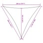 vidaXL Sonnensegel Creme 2x2x2 m 100% Polyester Oxford vidaXL Sonnensegel Creme 2x2x2 m 100% Polyester Oxford