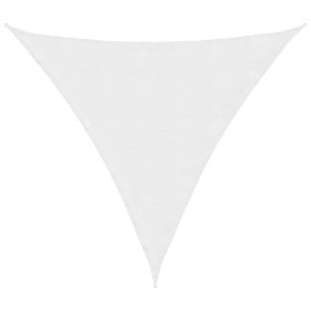 vidaXL Sonnensegel Weiß 2x2x2 m 100% Polyester Oxford