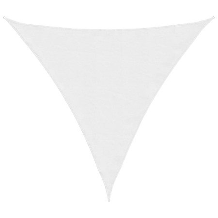 vidaXL Sonnensegel Weiß 2x2x2 m 100% Polyester Oxford