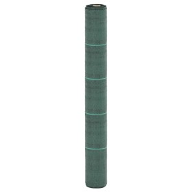 vidaXL Unkrautvlies Grün 1x10 m PP