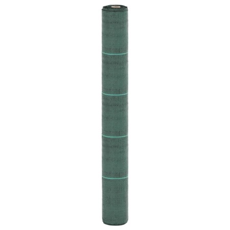 vidaXL Unkrautvlies Grün 1x10 m PP