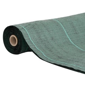 vidaXL Unkrautvlies Grün 1x10 m PP