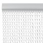 vidaXL Türvorhang aus Ketten 80x212 cm Aluminium vidaXL Türvorhang aus Ketten 80x212 cm Aluminium