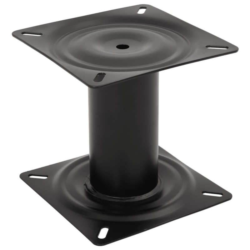vidaXL Stuhlfuß für Bootssitz Schwarz 18 cm Stahl vidaXL Stuhlfuß für Bootssitz Schwarz 18 cm Stahl