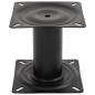vidaXL Stuhlfuß für Bootssitz Schwarz 18 cm Stahl vidaXL Stuhlfuß für Bootssitz Schwarz 18 cm Stahl