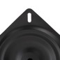 vidaXL Stuhlfuß für Bootssitz Schwarz 18 cm Stahl vidaXL Stuhlfuß für Bootssitz Schwarz 18 cm Stahl
