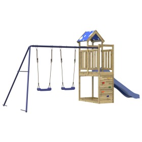 vidaXL Spielturm Imprägniertes Kiefernholz