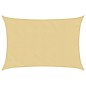 vidaXL Sonnensegel Sandfarbe 5x3 m 100% Polyester Oxford vidaXL Sonnensegel Sandfarbe 5x3 m 100% Polyester Oxford