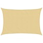 vidaXL Sonnensegel Sandfarbe 3,5x2,5 m 100% Polyester Oxford vidaXL Sonnensegel Sandfarbe 3,5x2,5 m 100% Polyester Oxford