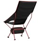 vidaXL Campingstühle 2 Stk. Klappbar Schwarz Oxford-Gewebe Aluminium vidaXL Campingstühle 2 Stk. Klappbar Schwarz Oxford-Gewebe Aluminium