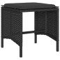 vidaXL 6-tlg. Garten-Sofagarnitur mit Kissen Schwarz Poly Rattan vidaXL 6-tlg. Garten-Sofagarnitur mit Kissen Schwarz Poly Rattan