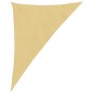 vidaXL Sonnensegel Sandfarbe 4x5x6,4 m 100% Polyester Oxford vidaXL Sonnensegel Sandfarbe 4x5x6,4 m 100% Polyester Oxford
