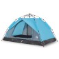 vidaXL Kuppel-Campingzelt 3 Personen Blau Quick Release vidaXL Kuppel-Campingzelt 3 Personen Blau Quick Release