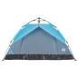 vidaXL Kuppel-Campingzelt 3 Personen Blau Quick Release vidaXL Kuppel-Campingzelt 3 Personen Blau Quick Release