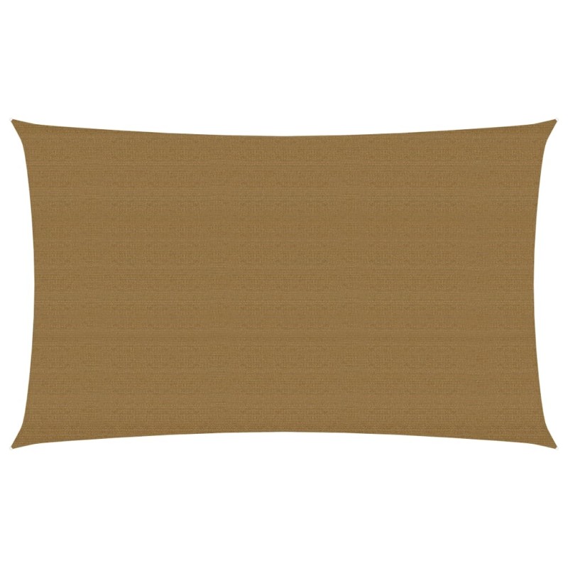 vidaXL Sonnensegel 160 g/m² Taupe 3x6 m HDPE vidaXL Sonnensegel 160 g/m² Taupe 3x6 m HDPE