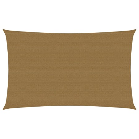 vidaXL Sonnensegel 160 g/m² Taupe 3x6 m HDPE
