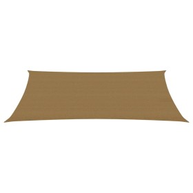 vidaXL Sonnensegel 160 g/m² Taupe 3x6 m HDPE
