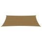 vidaXL Sonnensegel 160 g/m² Taupe 3x6 m HDPE vidaXL Sonnensegel 160 g/m² Taupe 3x6 m HDPE