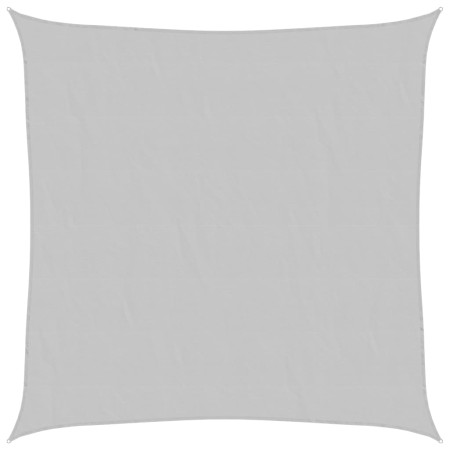 vidaXL Sonnensegel Hellgrau 2,5x2,5 m 100% Polyester Oxford