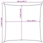 vidaXL Sonnensegel Hellgrau 2,5x2,5 m 100% Polyester Oxford vidaXL Sonnensegel Hellgrau 2,5x2,5 m 100% Polyester Oxford
