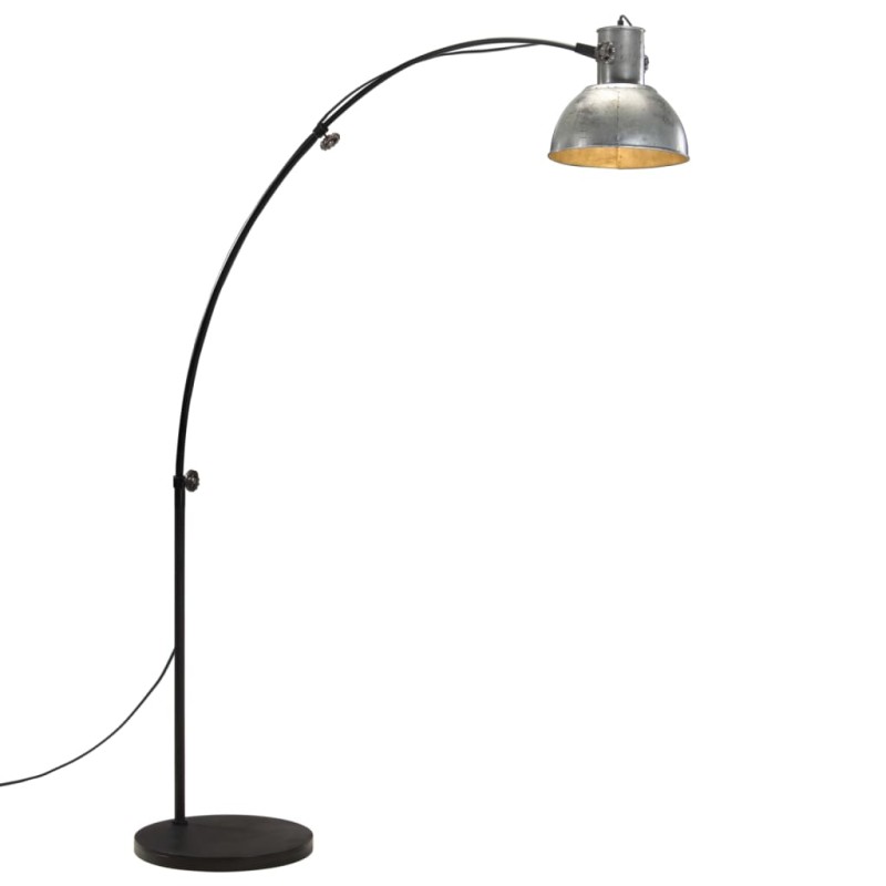 vidaXL Stehleuchte 25 W Vintage Silbern 150 cm E27 vidaXL Stehleuchte 25 W Vintage Silbern 150 cm E27