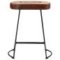 vidaXL Barhocker 2 Stk. Dunkelbraun 40x29,5x53 cm vidaXL Barhocker 2 Stk. Dunkelbraun 40x29,5x53 cm