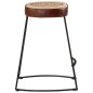 vidaXL Barhocker 2 Stk. Dunkelbraun 40x29,5x53 cm vidaXL Barhocker 2 Stk. Dunkelbraun 40x29,5x53 cm