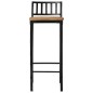 vidaXL Barstühle 4 Stk. Raues Massivholz Mango vidaXL Barstühle 4 Stk. Raues Massivholz Mango