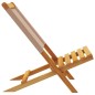 vidaXL Gartenstühle 2 Stk. Taupe Massivholz Akazie & Stoff vidaXL Gartenstühle 2 Stk. Taupe Massivholz Akazie & Stoff
