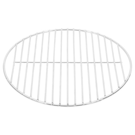 vidaXL Grillrost Rund Ø34,5 cm 304 Edelstahl