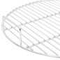 vidaXL Grillrost mit Griffen Rund Ø44,5 cm 304 Edelstahl vidaXL Grillrost mit Griffen Rund Ø44,5 cm 304 Edelstahl