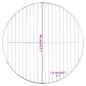 vidaXL Grillrost Rund Ø40 cm 304 Edelstahl vidaXL Grillrost Rund Ø40 cm 304 Edelstahl