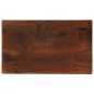 vidaXL Tischplatte 50x40x3,8 cm Rechteckig Altholz Massiv vidaXL Tischplatte 50x40x3,8 cm Rechteckig Altholz Massiv