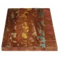 vidaXL Tischplatte 140x60x3,8 cm Rechteckig Altholz Massiv vidaXL Tischplatte 140x60x3,8 cm Rechteckig Altholz Massiv