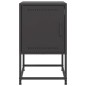 vidaXL Nachttisch Schwarz 36x39x60,5 cm Stahl vidaXL Nachttisch Schwarz 36x39x60,5 cm Stahl