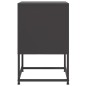vidaXL Nachttisch Schwarz 36x39x60,5 cm Stahl vidaXL Nachttisch Schwarz 36x39x60,5 cm Stahl