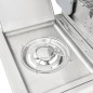 vidaXL Gasgrill mit 4 Flammen Silbern Edelstahl vidaXL Gasgrill mit 4 Flammen Silbern Edelstahl