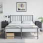 vidaXL Nachttische 2 Stk. Schwarz 36x39x60,5 cm Stahl vidaXL Nachttische 2 Stk. Schwarz 36x39x60,5 cm Stahl