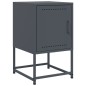 vidaXL Nachttisch Anthrazit 36x39x60,5 cm Stahl vidaXL Nachttisch Anthrazit 36x39x60,5 cm Stahl