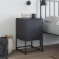 vidaXL Nachttisch Anthrazit 36x39x60,5 cm Stahl vidaXL Nachttisch Anthrazit 36x39x60,5 cm Stahl