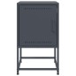 vidaXL Nachttisch Anthrazit 36x39x60,5 cm Stahl vidaXL Nachttisch Anthrazit 36x39x60,5 cm Stahl