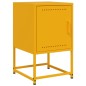 vidaXL Nachttisch Senfgelb 36x39x60,5 cm Stahl vidaXL Nachttisch Senfgelb 36x39x60,5 cm Stahl