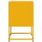 vidaXL Nachttisch Senfgelb 36x39x60,5 cm Stahl vidaXL Nachttisch Senfgelb 36x39x60,5 cm Stahl