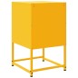 vidaXL Nachttisch Senfgelb 36x39x60,5 cm Stahl vidaXL Nachttisch Senfgelb 36x39x60,5 cm Stahl