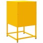 vidaXL Nachttische 2 Stk. Senfgelb 36x39x60,5 cm Stahl vidaXL Nachttische 2 Stk. Senfgelb 36x39x60,5 cm Stahl